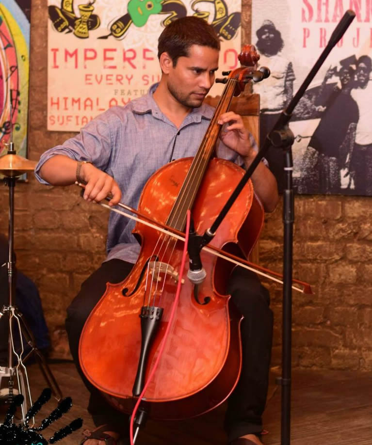 indian cello player kota india