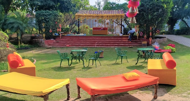 best farm house for party kota