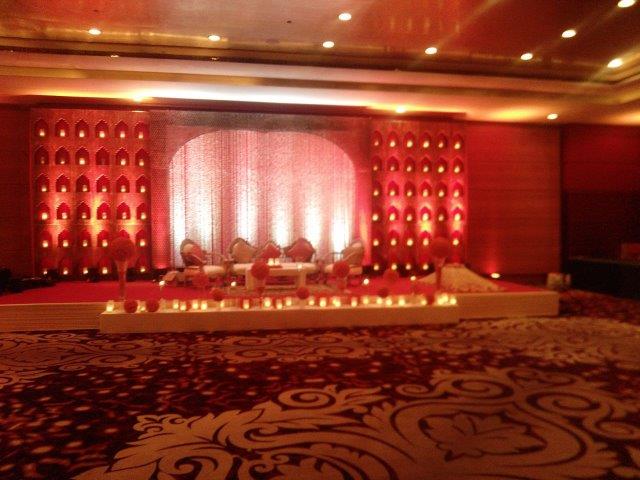 good stage and light setup for wedding kota